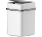 Basurero Inteligente De 13L Para Cocina Y Baño Recipiente De Basura Eléctrico Ecológico Con Toque Para El Inodoro Caja De Residuos Rectangular De Plástico