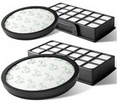 SOMY Juego de 2 filtros de aspiradora para aspiradora Rowenta X-Trem Power Cyclonic ZR006001 RO69xx RO72xx RO7230EA RO7260EA