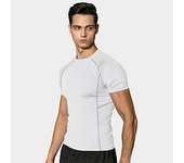 Camisetas para hombre, camiseta de compresión, Rashguard, boxeo, camisetas de manga corta para hombre, gimnasio, entrenamiento físico, deporte, Jiu Jitsu