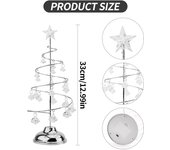 Luces de Cristal PARA EL Árbol de Navidad De sobremesa 33cm