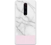 Funda compatible con Xiaomi Mi 9T (Redmi K20) - Mármol y rosa