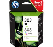 HP 303 3YM92AE Negro, Cian, Magenta, Amarillo 3YM92AE
