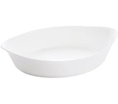 Luminarc Fuente Horno Oval Vidrio Opal Reciclable Extra Resistente Saludable