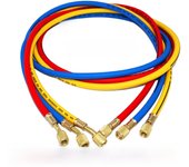 0.9M-1.8M AC Charging Hose Tube Kit Hose Low Loss Fittings for R134A R12 R22 Refrigerant Air Conditioning Manifold Gauge