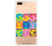 Funda original compatible con iPhone 7 Plus o iPhone 8 Plus con un diseño de P Girls Cuadro Color
