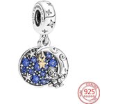 Cute 925 Sterling Silver Cookie House Hat Heart Festive Nutcracker Dangle Charm Fit Original Bracelet DIY Christmas Tree Gift