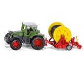 Siku Tractor Fendt con Carrete de Riego - Juguete Educativo para Niños