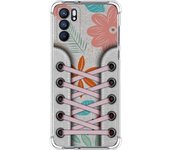 Funda Silicona Antigolpes para Oppo Reno 6 5G diseño Zapatillas 09 Dibujos