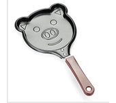 Frog Shaped Mini Omelette Pan Mini Egg Cooking Mold Non-stick Frying Pan Pancake Maker Cast Iron Kitchen Tools Without Lid