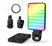 Magnetic Mini LED Ring Light Selfie Light For iPhone 16 15 Pro/15 Pro Max/14 Pro/14 Pro Max/13 Pro/Pro Max For Streaming TikTok
