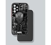 Cartoon Marvel Hero Phone Case For Samsung S24 S23 S22 S21 S20 S10 S9 Plus Ultra Pro 5G Frosted Translucent Matter Cover
