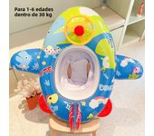Rooxin Pool Float Baby Swim Ring Tube Inflatable Swimming Ring Seat For Kid Child Swimming Circle Beach Water Play Equipment