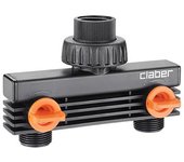 Conexion manguera riego dos vias rosca m3/4 BricO
