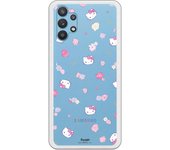 Funda original compatible con Samsung Galaxy A32 - Hello Kitty Patron Flower