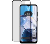 Protector Cristal Templado Completo 5D Full Glue Negro para Motorola Moto E22 / E22i Vidrio