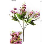 Poenia Arte Floral - Flores y Plantas Artificiales - Ramo Floral Decorativo 35cm (3pcs)