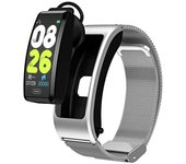 Reloj inteligente B7 Pulsera de Llamadas Auriculares Bluetooth Identificador de Llamadas 2 en 1 Heart pacta medicine y la presión arterial