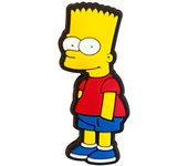 MINISO Cute Cartoon Series Simpson Shoe Charms Accessories for Boys Men Clog Shoe Decoration Fit Wristband Gifts