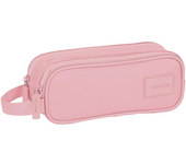 Portatodo Doble Safta Basic "Rosa" 21X8X6Cm (842337513)