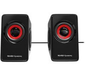 ALTAVOCES 2.0 TACENS MARS GAMING MS1 NEGRO/ROJO