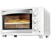 Bake&Toast 2300 White Horno tostador de sobremesa eléctrico multifunción 23 litros de capacidad y puerta con doble cristal.