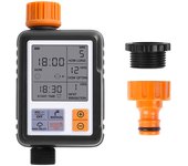 Programador de Riego Automatic Temporizador de Agua Riego Mangueras Controlador Digital Programable para Rociador de Jardín Sistema de Irrigación con Temporizador