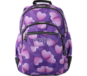 Totto España Mochila Escolar Eco-friendly Chubby - Rayol, Base de PVC, Espaldar Transpirable