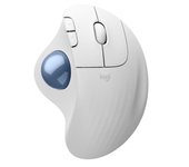 Raton inalambrico logitech ergo m575s blanco