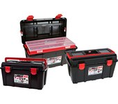 Caja de Herramientas Tayg con Bandeja y Estuche Antiapertura