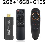 TV98 Mini TV Stick Android 12 Support 4K Video Wifi 6 3D TV Box 2.4G&5G Body Feeling Game Set Top Box 2GB 16GB TV Box
