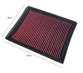 High Flow Air Filter Fits for Nissan Navara 2.3L L4 Diesel Renault Alaskan 2.3L L4 Diesel NP300 Navara 2.3L L4 Diesel X220d 2.3L