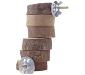Hamster Wooden Ladder Toy For Cage 6/10 Steps Wood Climbing Blocks Chew Pig Rat Hedgehog Small Pet Accessories