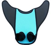 Aletas individuales para adultos y niños, aletas dobles, aletas de una pieza de sirena, equipo de natación para buceo