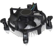 4-Pin Connector CPU Cooler With Aluminum Heatsink & 3.5" Fan For Desktop PC Computer Intel Core i3/i5/i7 Socket 1150/1155/1156