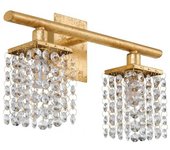Aplique de Pared Eglo Pyton Gold Dorado 2 Bombillas G9