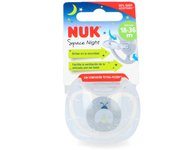 Nuk Chupete Space Night Silicona 18-36 Meses