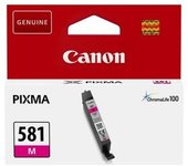 Cartucho tinta canon cli 581 m magenta pixma tr7550 - tr8550 - ts6150 - ts6151 - ts8150 - ts8151 - ts8152 - ts9150 - ts9155