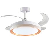 BEL AIR HOME Ventilador de Techo Kigali 72W Aspas Retráctiles Mando a Distancia