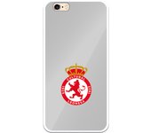 Funda original compatible con iPhone 6 - 6S - Cultural Leonesa escudo fondo gris