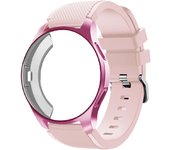 Silicone Case+band For Samsung Galaxy watch 46mm 42mm strap Gear S3 Frontier Band Sports watchband+Protector watch case 42/46 mm