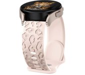 20mm Band For Samsung Galaxy Watch 6/5/4/classic/5 pro/active 2 44mm 40mm Engraved silicone correa Bracelet Galaxy watch 6 strap