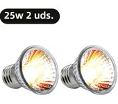 2/1PCS 25/50/75W UVA UVB Reptile Heating Light Bulb Snake Turtle Pet Full Spectrum Basking UV Light Bulbs Heating Light