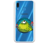 Funda compatible con Samsung Galaxy A30 - Monstruo verde