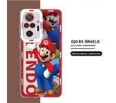 Super Bros Case for Redmi Note 11 Pro 12 Pro 10 Pro 9 9s 10s 11s 12s 5G Transparent Back Cover