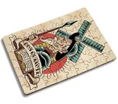 PUZZLE PEQUEÑO 63 PIEZAS DON QUIJOTE DE LA MANCHA rompecabezas puzle miguel de cervantes