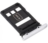 IMATICA LOS PALACIOS Bandeja SIM para Huawei P40 Pro / Plus Adaptador Tarjeta NM SD Blanco Plata