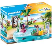 Playmobil 70610 Piscina Divertida con rociador de agua Parque Acuático Edad: 4+ 22PL70610