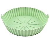 Air Fryer Silicone Liners Pot, Airfryer Basket, Replacement of Flammable Parchment Paper, Reusable Baking Tray Oven Accessories