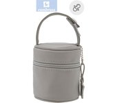 CAMBRASS - PORTA CHUPETAS CINZA 8,5x8,5x11 CM