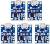 1-20PCS Type-c/Micro/Mini USB 5V 1A 18650 TP4056 Lithium Battery Charger Module Charging Board With Protection Function Li-ion